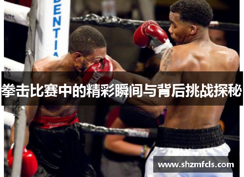 拳击比赛中的精彩瞬间与背后挑战探秘