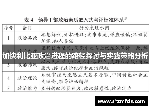 加快利比亚政治进程的路径探讨与实践策略分析