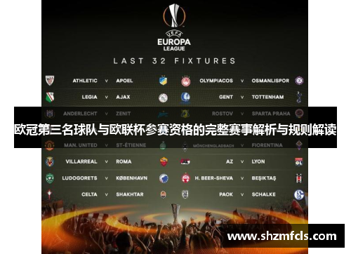 欧冠第三名球队与欧联杯参赛资格的完整赛事解析与规则解读 欧冠第三名球队与欧联杯参赛资格的完整赛事解析与规则解读